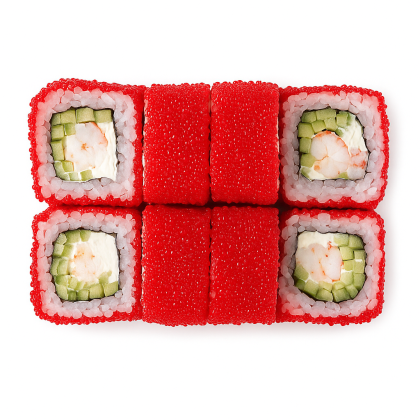 Ролл Калифорния с креветкой