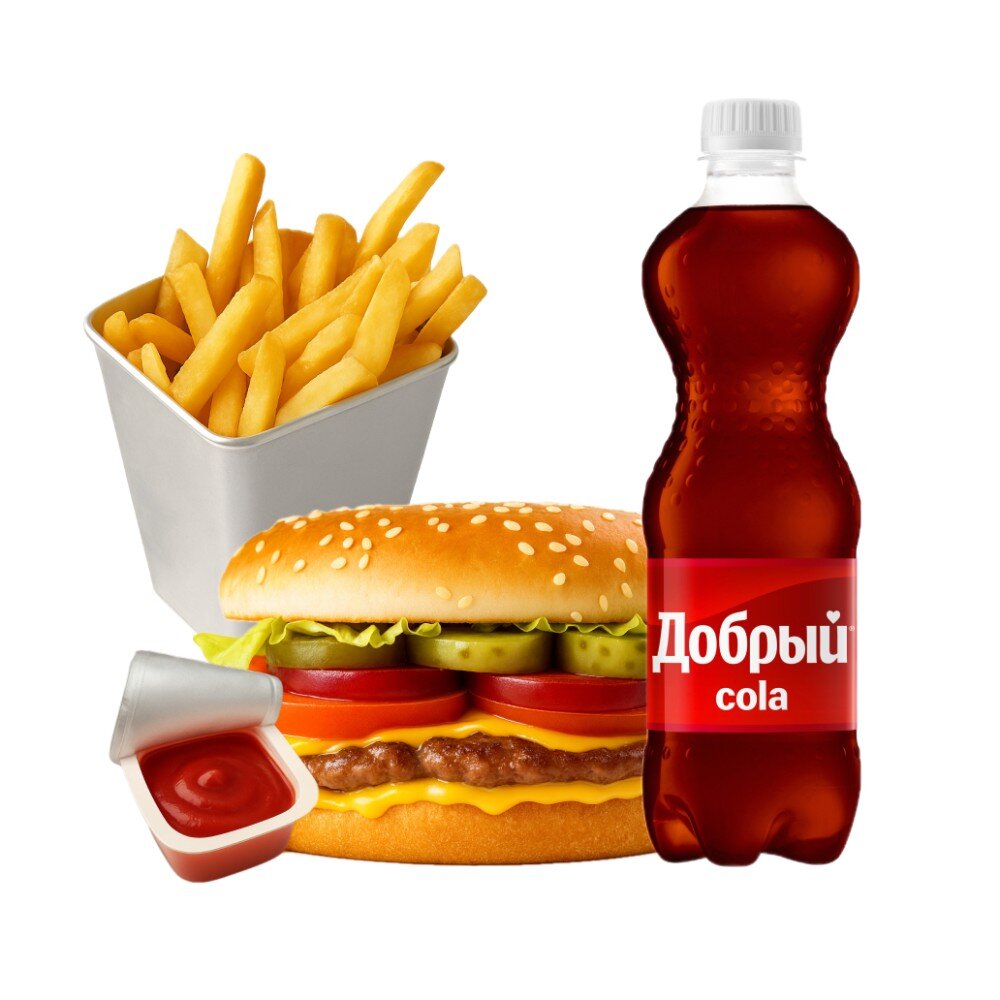 Уличная еда в комбо-наборе