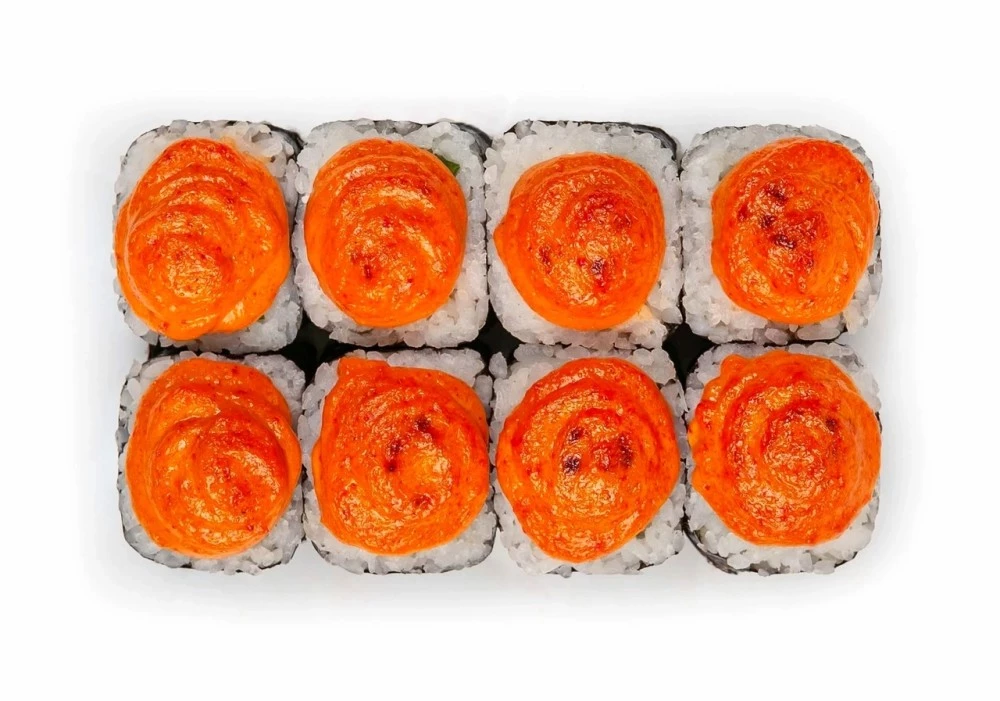 Ролл «Запеченный острый с курицей»