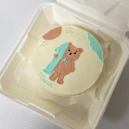 1 годик с мишкой (цифра может быть любая)