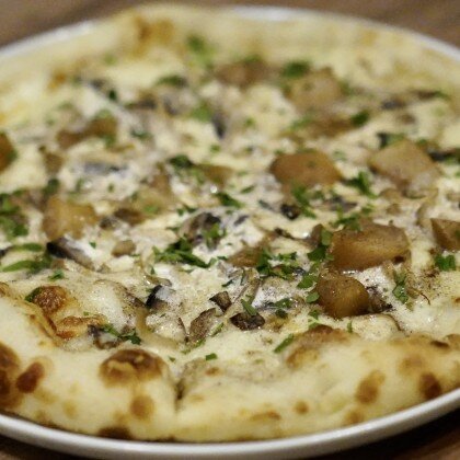 Пицца грибная с трюфелем