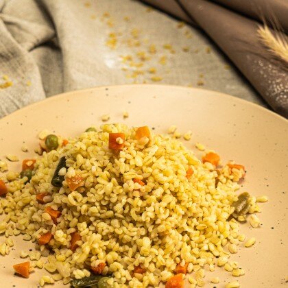 Булгур с овощами