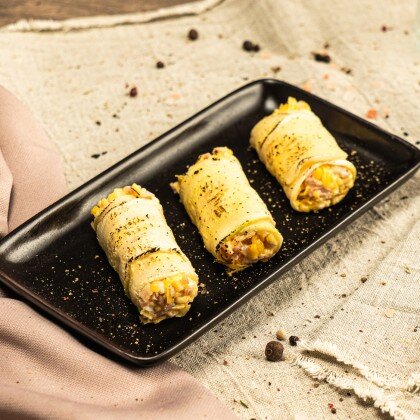 Рулетики из кабачков