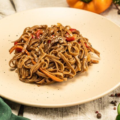 Соба с говядиной