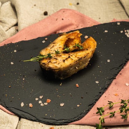 Стейк форели запеченный