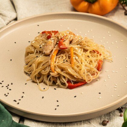 Фунчоза с курицей