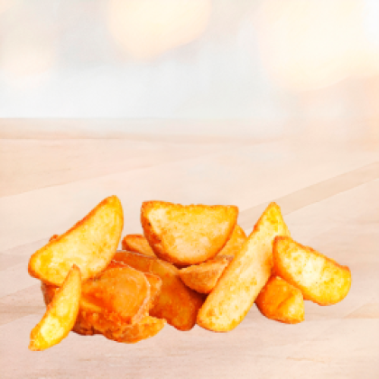 Картошка по-деревенски средняя