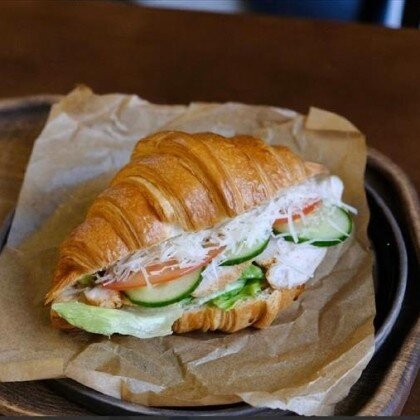 Круассан курица