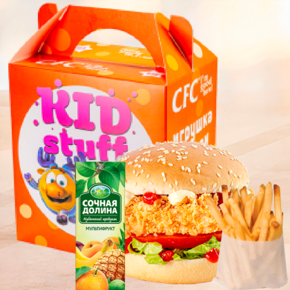 КидСтафф для мальчика с соком мультифрукт