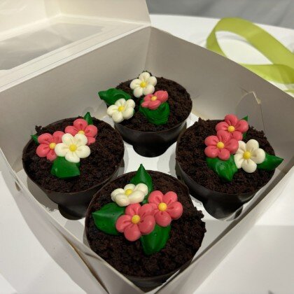 Набор горшочков 4 шт