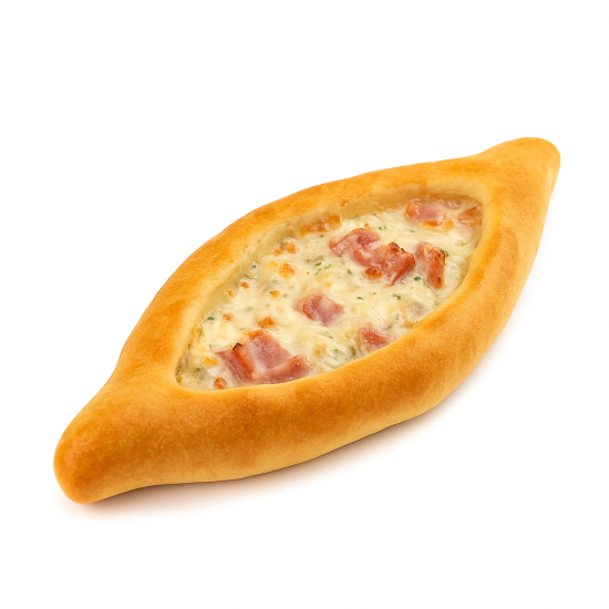 Хачапури с беконом