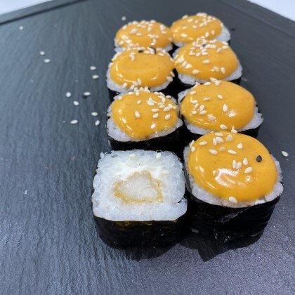 Запеченный с окунем