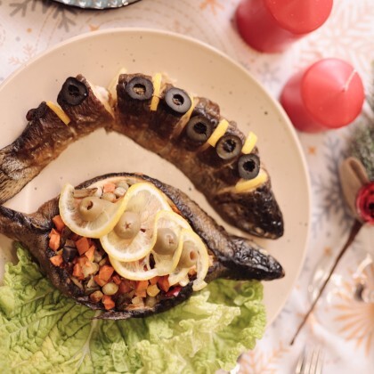 Форель фаршированная