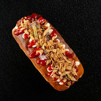 Хот-дог «Классический» с тремя соусами