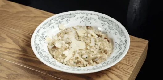 Ризотто с белыми грибами