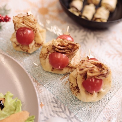 Блины "Омоньер Цезарь"