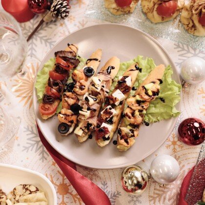 Сет брускетт (5 видов)