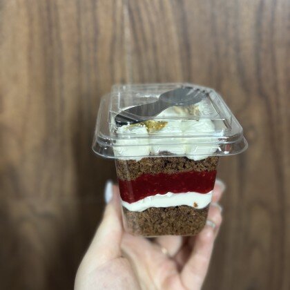 Трайфл «Шоколад с малиной»