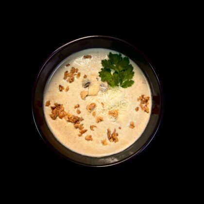 Крем-суп из шампиньонов