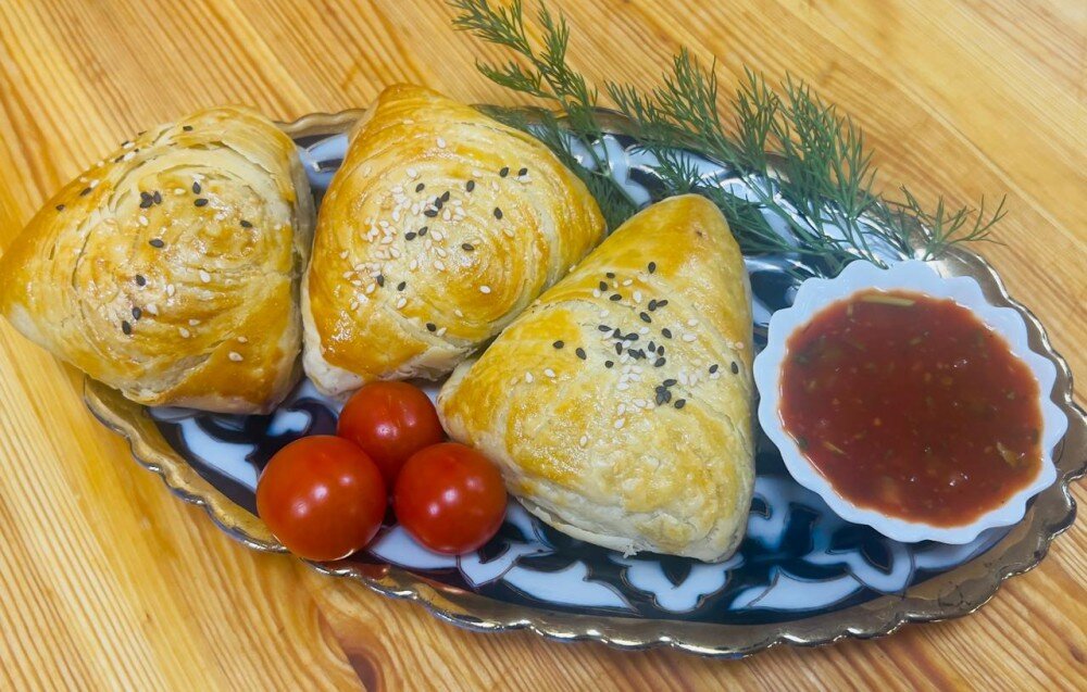 Самса с тыквой