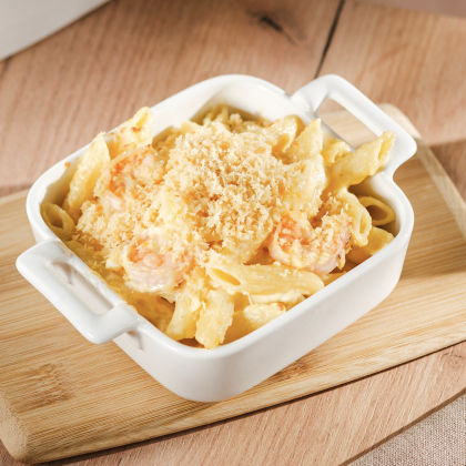 Мак'н'чиз с креветками