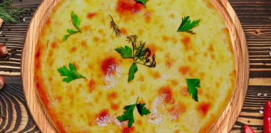 Пирог с картофелем и сыром