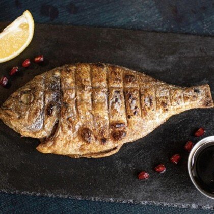 Дорадо на углях