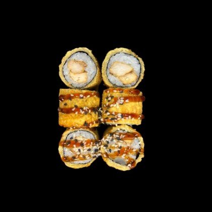 Жареные маки с курицей