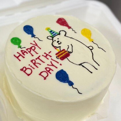 Happy birthday (с шариками)