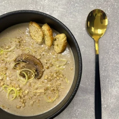 Крем суп из шампиньонов