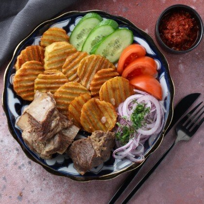 Казан кебаб (говядина)