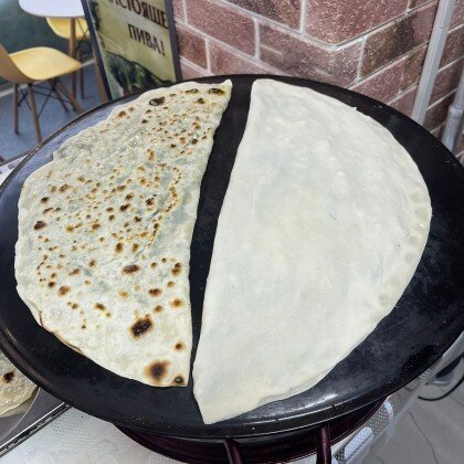 Лаваш с зеленью