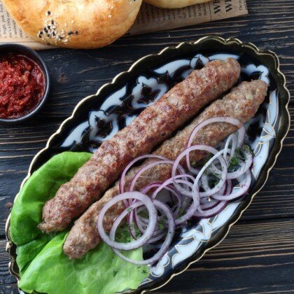 Люля-кебаб из говядины