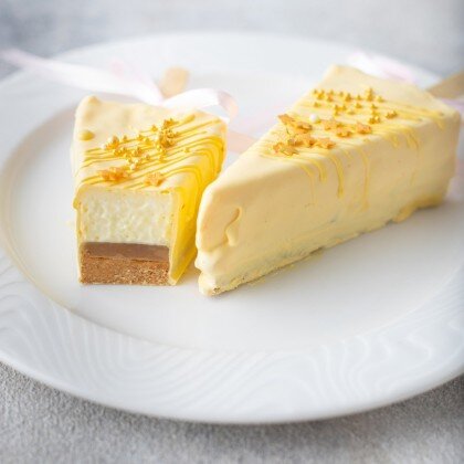 Чизкейк на палочке лимонный