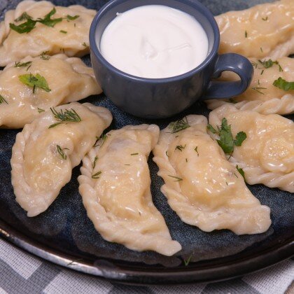 Вареники с картофелем