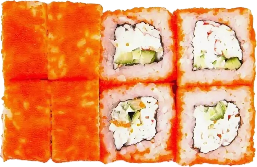 Ролл Калифорния с крабом  Эконом