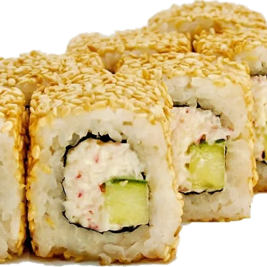 Калифорния с крабом в кунжуте Эконом