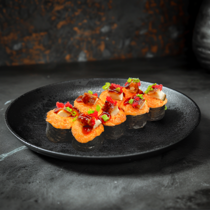 Запеченный ролл с угрем