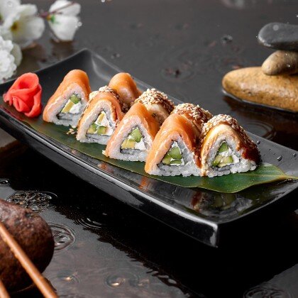 Ролл «Инь-янь»