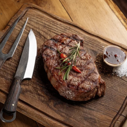 Большой стейк Рибай