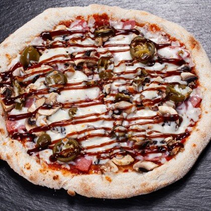 Пицца с халапеньо 30 см