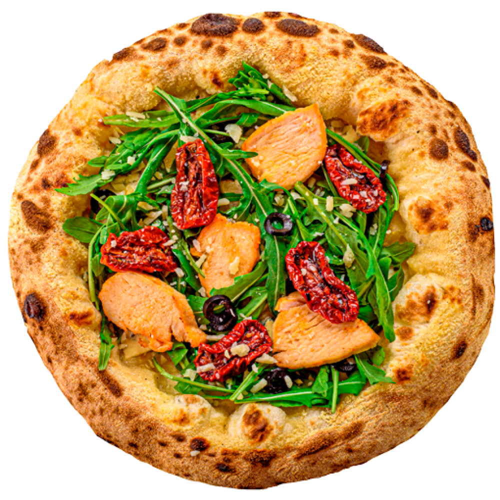 Пицца с вялеными томатами от Gusto Pizza