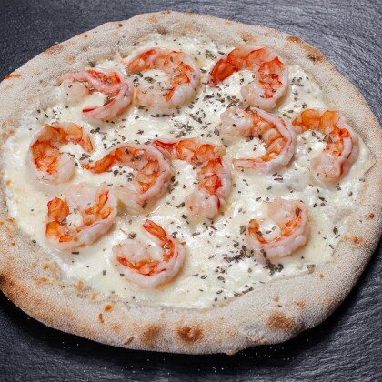 Пицца с креветками 30 см