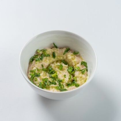 Тарама с зелёным луком