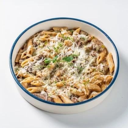 Пенне с говяжьими щёчками