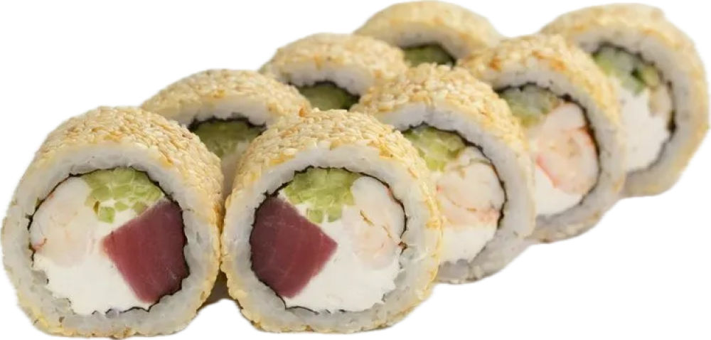 Калифорния с Тунцом и Креветкой