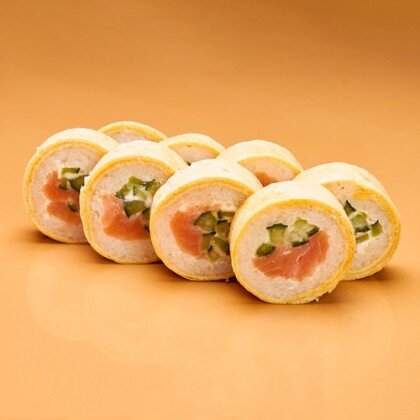 Тортилья с лососем