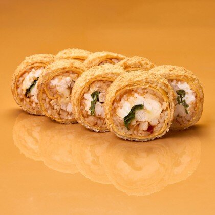 Тортилья в темпуре с курицей