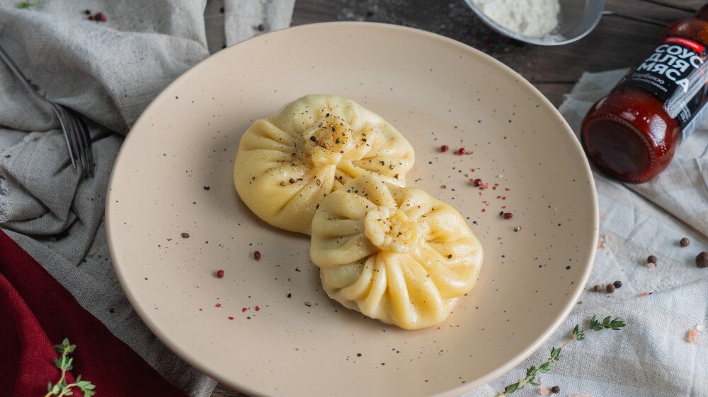 Хинкали с говядиной