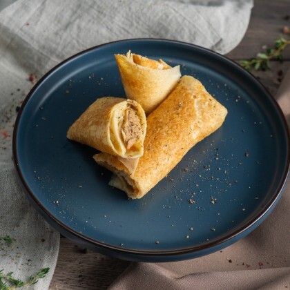 Блины с говядиной